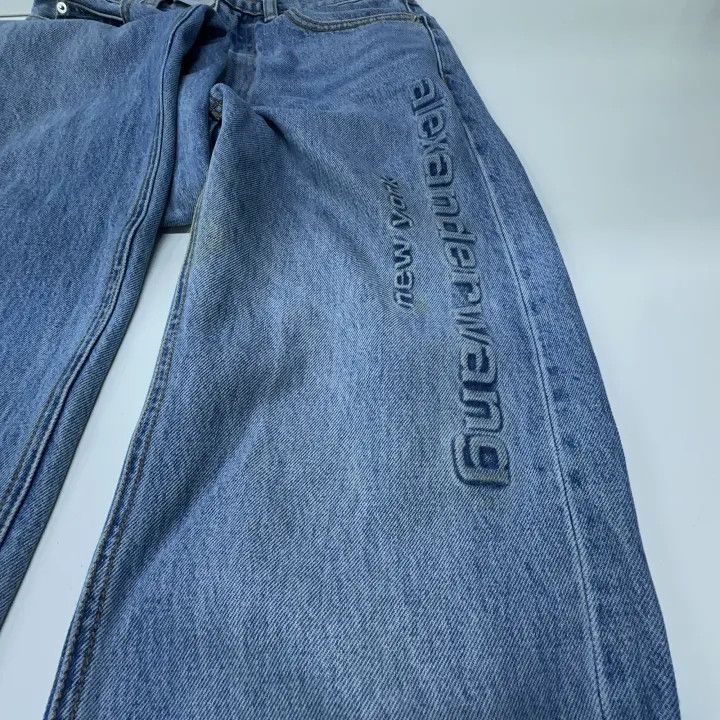 Alexander Wang Alexander Wang Casual Chic Straight Leg Jeans 0079 Size 24" / US 00 / IT 34 - 11 Thumbnail