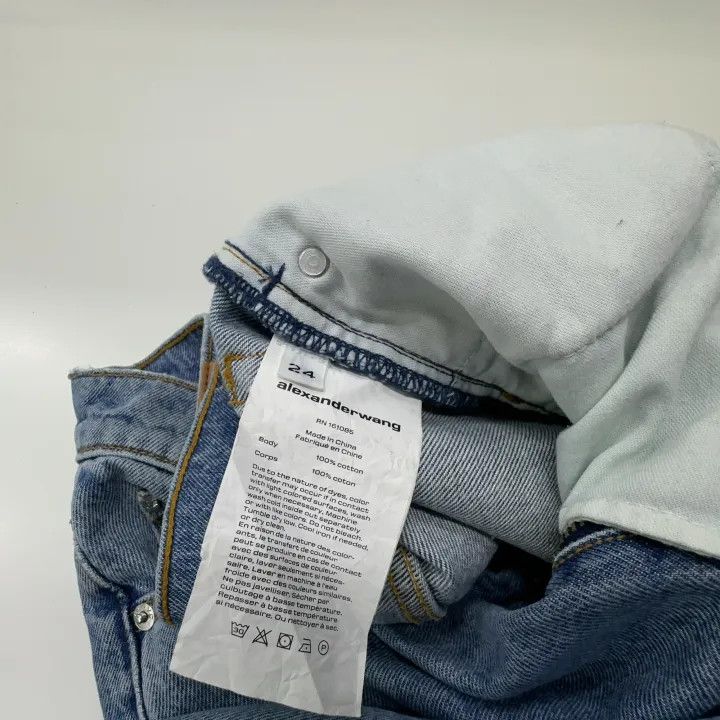 Alexander Wang Alexander Wang Casual Chic Straight Leg Jeans 0079 Size 24" / US 00 / IT 34 - 5 Thumbnail