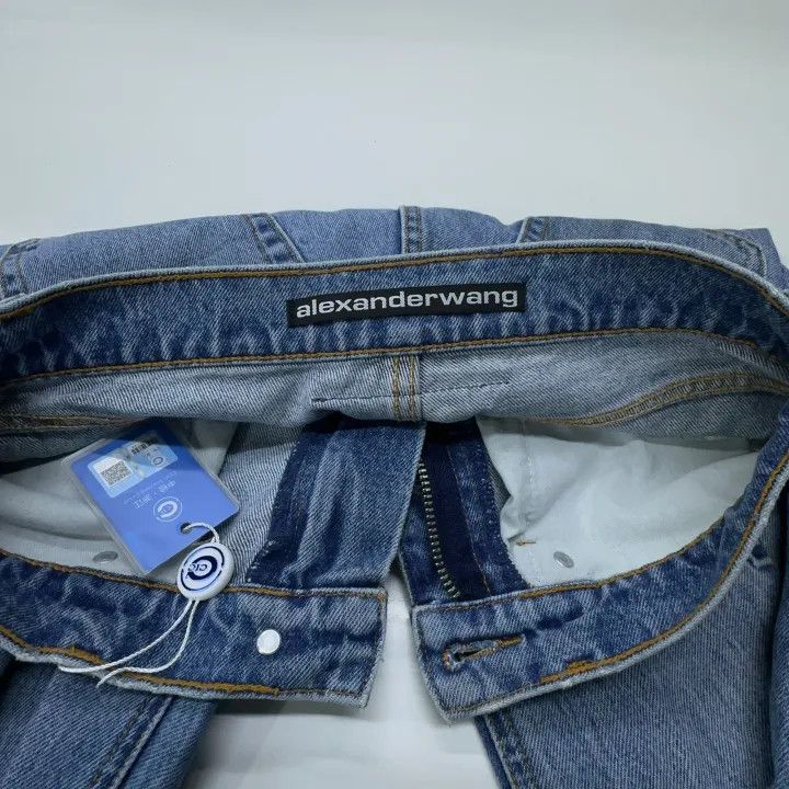 Alexander Wang Alexander Wang Casual Chic Straight Leg Jeans 0079 Size 24" / US 00 / IT 34 - 8 Thumbnail