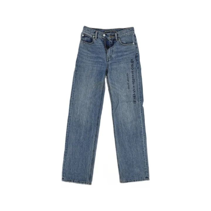 Alexander Wang Alexander Wang Casual Chic Straight Leg Jeans 0079 Size 24" / US 00 / IT 34 - 2 Thumbnail