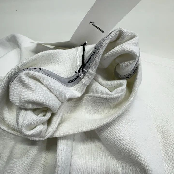 Alexander Wang Alexander Wang Cropped Short Sleeve T-Shirt 0079 Size S / US 4 / IT 40 - 8 Thumbnail