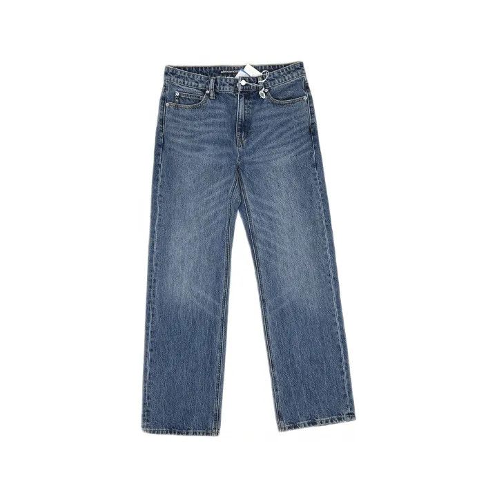 Alexander Wang Alexander Wang Casual Straight Leg Jeans 0079 Size 26" / US 2 / IT 38 - 2 Thumbnail