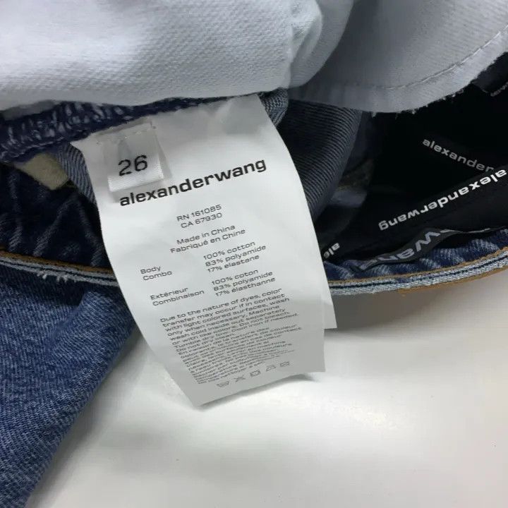 Alexander Wang Alexander Wang Casual Straight Leg Jeans 0079 Size 26" / US 2 / IT 38 - 5 Thumbnail