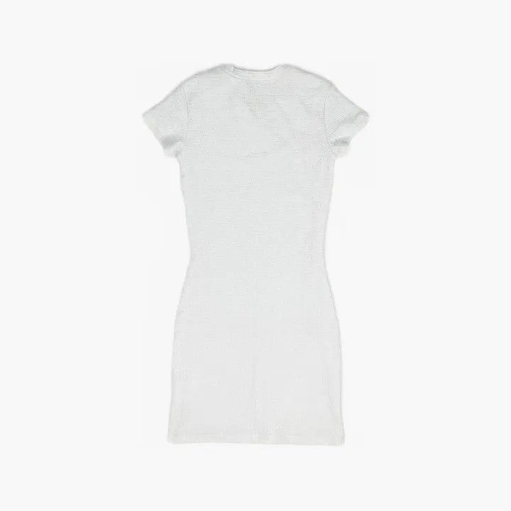 Alexander Wang Alexander Wang Logo Jacquard Short Sleeve Dress 0079 Size XS / US 0-2 / IT 36-38 - 3 Thumbnail
