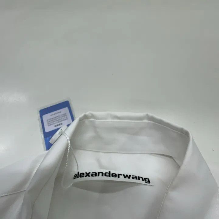 Alexander Wang Alexander Wang Stylish Cropped Long Sleeve Shirt 0079 Size XS / US 0-2 / IT 36-38 - 6 Thumbnail