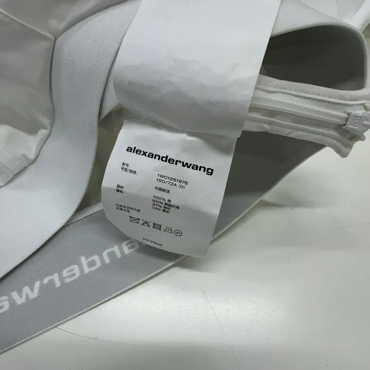 Alexander Wang Alexander Wang Stylish Cropped Long Sleeve Shirt 0079 Size XS / US 0-2 / IT 36-38 - 4 Thumbnail