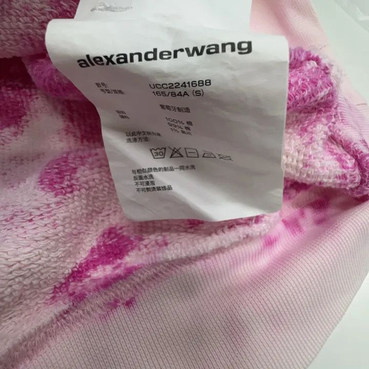 Alexander Wang Alexander Wang Love Print Soft Sweatshirt 0079 Size S / US 4 / IT 40 - 4 Thumbnail