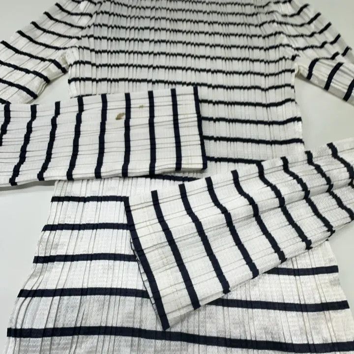 Alexander Wang Alexander Wang Striped Long Sleeve T-Shirt 0079 Size S / US 4 / IT 40 - 11 Thumbnail