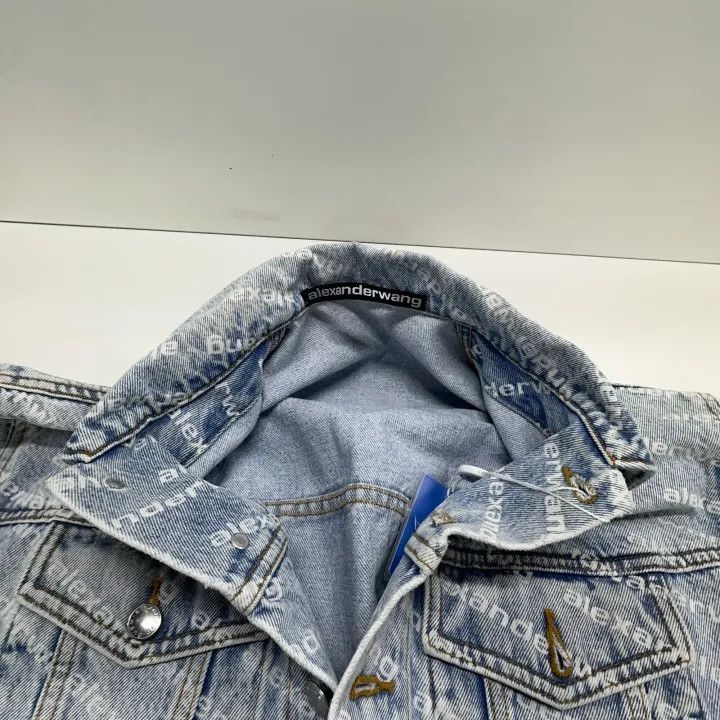 Alexander Wang Alexander Wang Casual Single Button Denim Jacket 0079 Size XS / US 0-2 / IT 36-38 - 6 Thumbnail