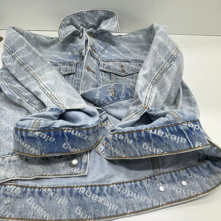 Alexander Wang Alexander Wang Casual Single Button Denim Jacket 0079 Size XS / US 0-2 / IT 36-38 - 10 Thumbnail