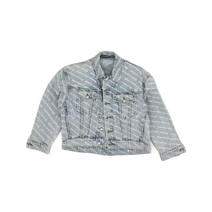 Alexander Wang Alexander Wang Casual Single Button Denim Jacket 0079 Size XS / US 0-2 / IT 36-38 - 2 Thumbnail