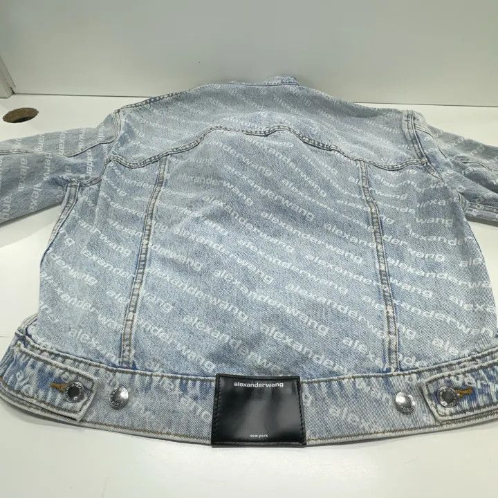 Alexander Wang Alexander Wang Casual Single Button Denim Jacket 0079 Size XS / US 0-2 / IT 36-38 - 11 Thumbnail