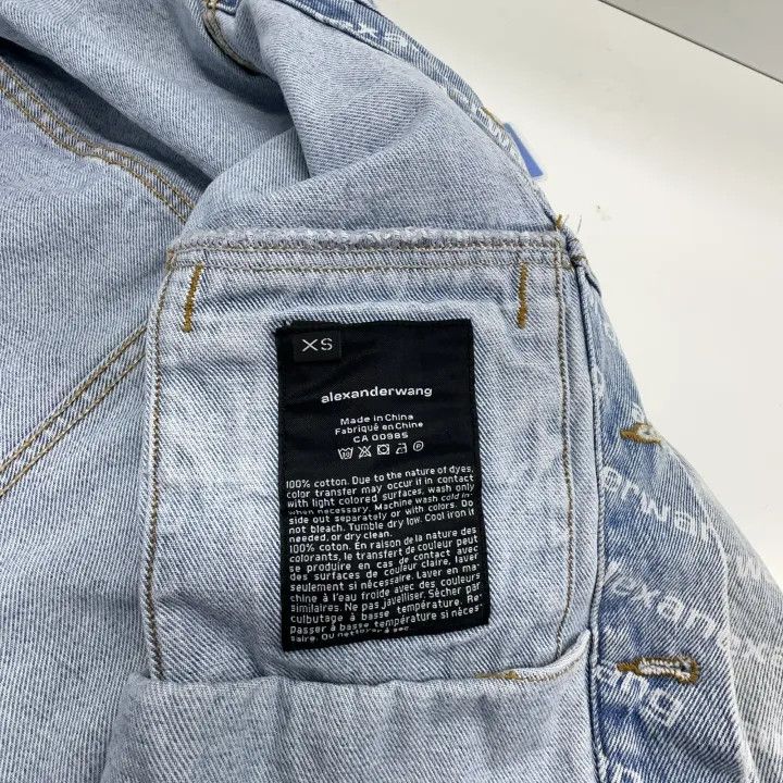 Alexander Wang Alexander Wang Casual Single Button Denim Jacket 0079 Size XS / US 0-2 / IT 36-38 - 4 Thumbnail
