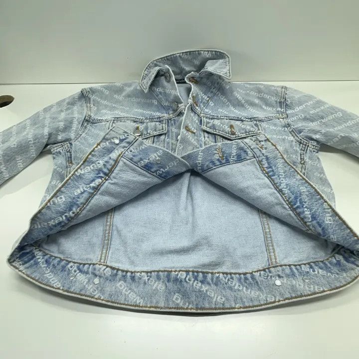Alexander Wang Alexander Wang Casual Single Button Denim Jacket 0079 Size XS / US 0-2 / IT 36-38 - 8 Thumbnail