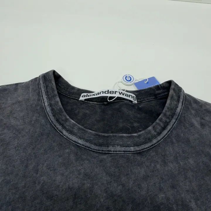 Alexander Wang Alexander Wang SS22 Logo Print Cotton Tee 0079 Size S / US 4 / IT 40 - 8 Thumbnail