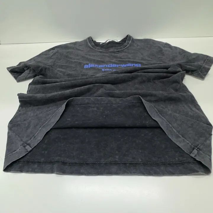 Alexander Wang Alexander Wang SS22 Logo Print Cotton Tee 0079 Size S / US 4 / IT 40 - 9 Thumbnail