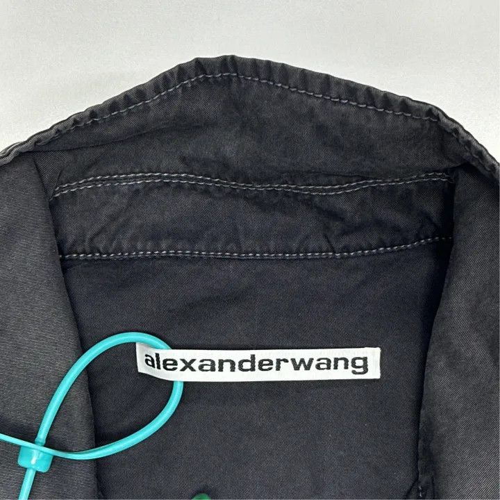 Alexander Wang Oversized Long Sleeve Shirt 0079