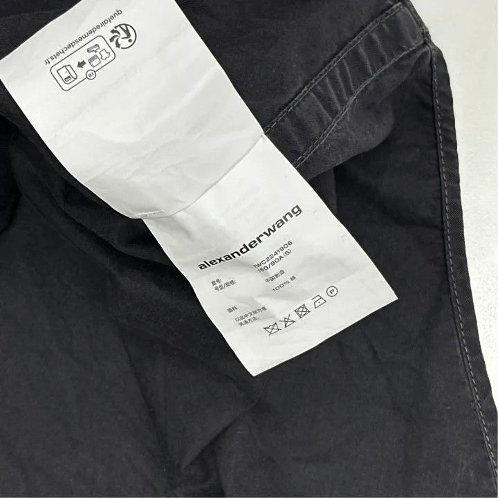 Alexander Wang Oversized Long Sleeve Shirt 0079