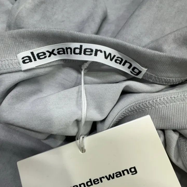 Alexander Wang Alexander Wang SS22 Color Logo Long Sleeve Tee 0079 Size L / US 10 / IT 46 - 7 Thumbnail