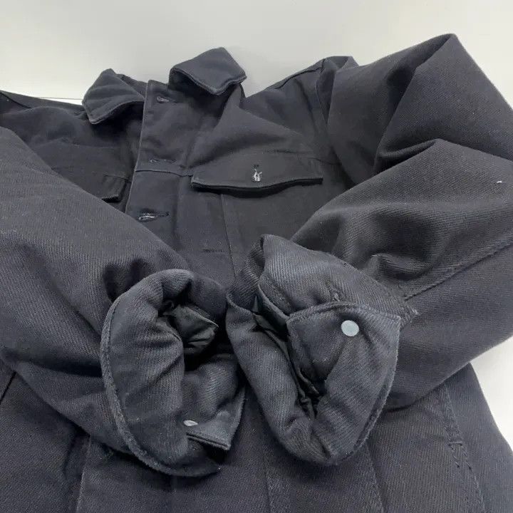 Alexander Wang Alexander Wang Black Denim Motorcycle Jacket 0079 Size S / US 4 / IT 40 - 8 Thumbnail