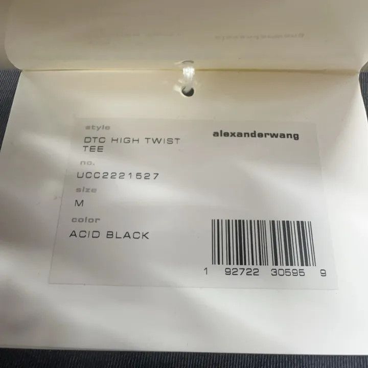 Alexander Wang Alexander Wang Black Short Sleeve T-Shirt 0079 Size M / US 6-8 / IT 42-44 - 4 Thumbnail