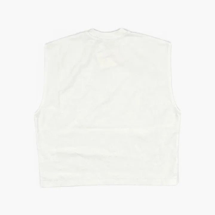 Alexander Wang Alexander Wang FW24 White Muscle Logo Tank Top 0079 Size XS / US 0-2 / IT 36-38 - 3 Thumbnail