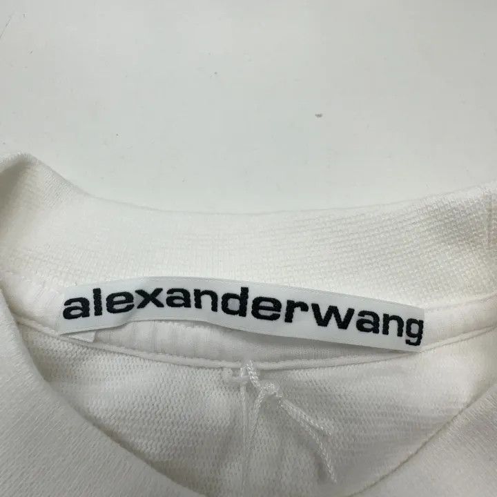 Alexander Wang Alexander Wang FW24 White Muscle Logo Tank Top 0079 Size XS / US 0-2 / IT 36-38 - 6 Thumbnail
