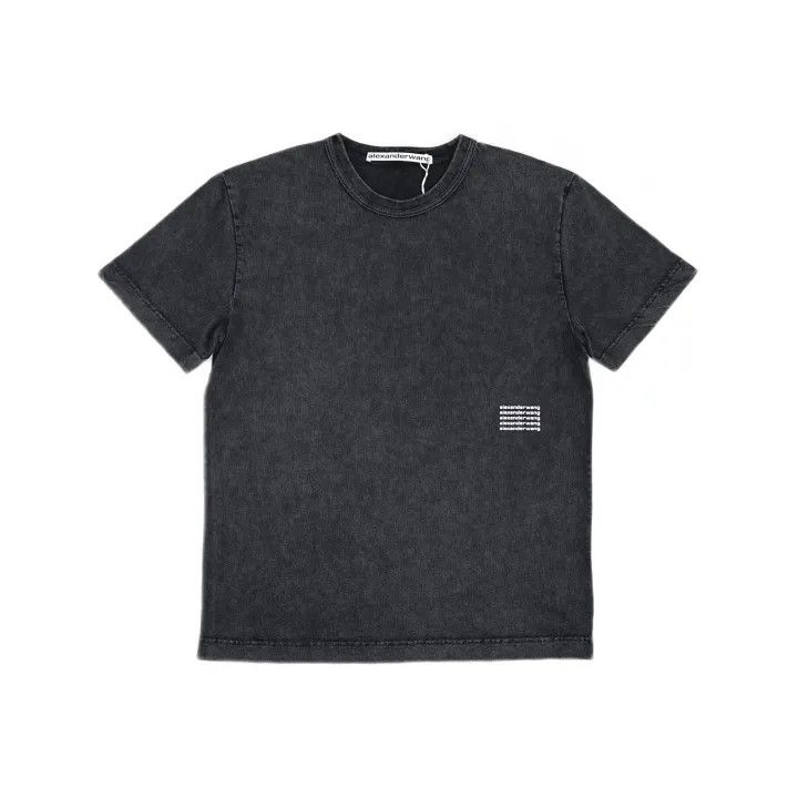 Alexander Wang Alexander Wang SS22 Black Knit Short Sleeve T-Shirt 0079 Size S / US 4 / IT 40 - 2 Thumbnail