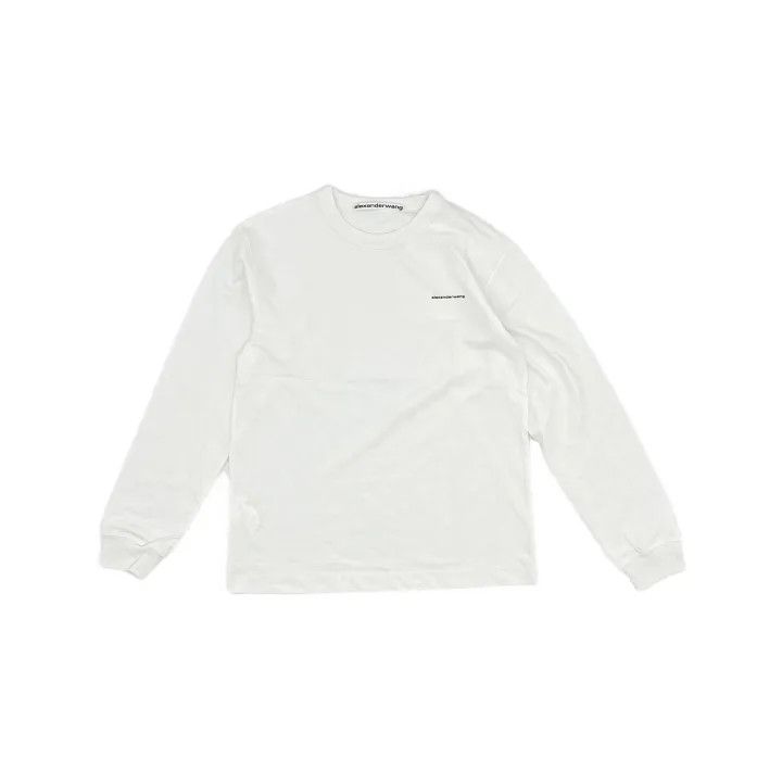 Alexander Wang Alexander Wang SS22 Logo Long Sleeve T-Shirt 0079 Size S / US 4 / IT 40 - 2 Thumbnail