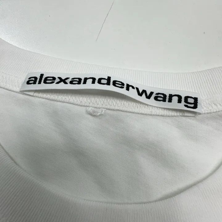 Alexander Wang Alexander Wang SS22 Logo Long Sleeve T-Shirt 0079 Size S / US 4 / IT 40 - 7 Thumbnail