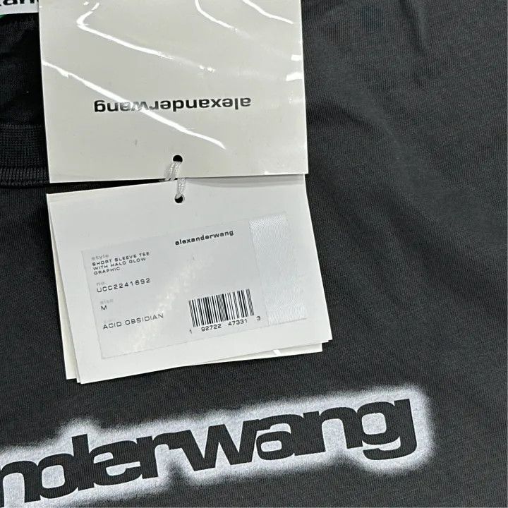Alexander Wang Alexander Wang SS24 Logo Loose Short Sleeve T-shirt 0079 Size M / US 6-8 / IT 42-44 - 3 Thumbnail