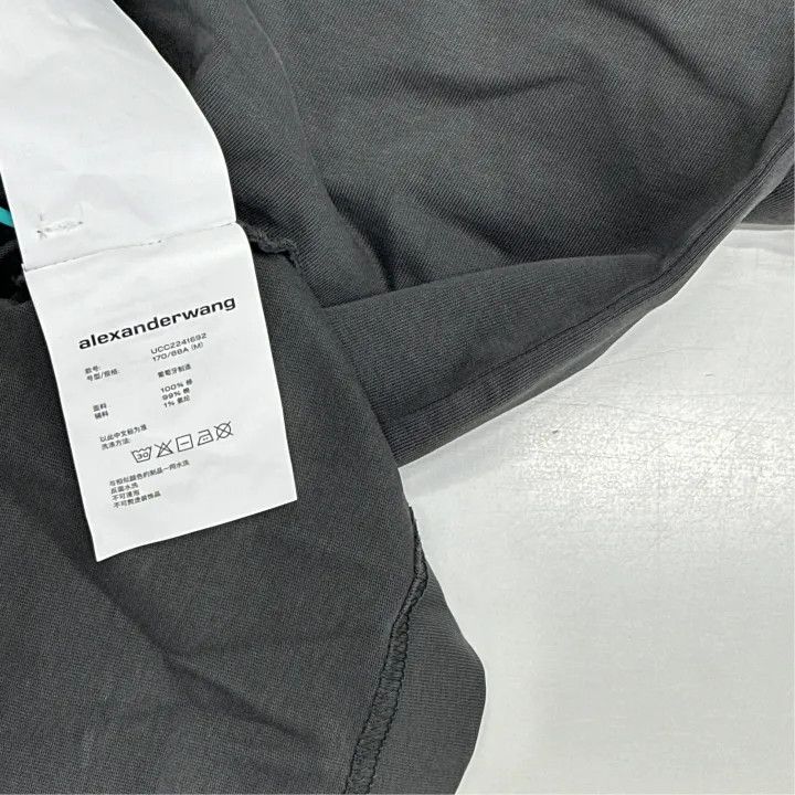 Alexander Wang Alexander Wang SS24 Logo Loose Short Sleeve T-shirt 0079 Size M / US 6-8 / IT 42-44 - 5 Thumbnail
