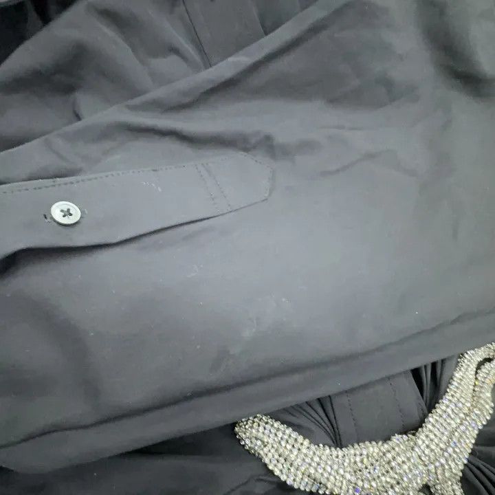 Alexander Wang Alexander Wang Black Button-Down Long Sleeve Dress 0079 Size S / US 4 / IT 40 - 11 Thumbnail
