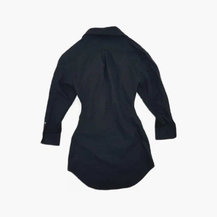 Alexander Wang Alexander Wang Black Button-Down Long Sleeve Dress 0079 Size S / US 4 / IT 40 - 3 Thumbnail