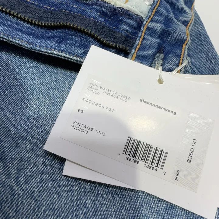 Alexander Wang Alexander Wang Classic Casual Denim Pants 0079 Size 25" / US 0 / IT 36 - 4 Thumbnail