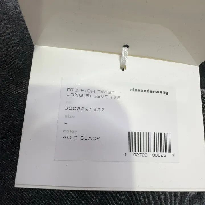 Alexander Wang Alexander Wang Acid Wash Long Sleeve Logo Sweatshirt 0079 Size L / US 10 / IT 46 - 7 Thumbnail