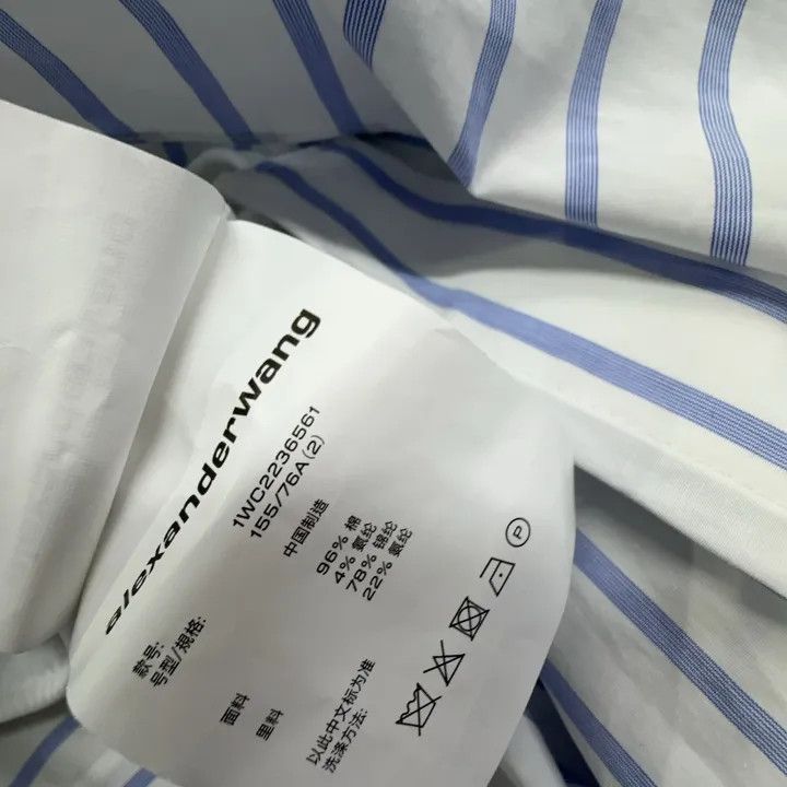 Alexander Wang Alexander Wang Striped Long Sleeve Dress 0079 Size S / US 4 / IT 40 - 5 Thumbnail