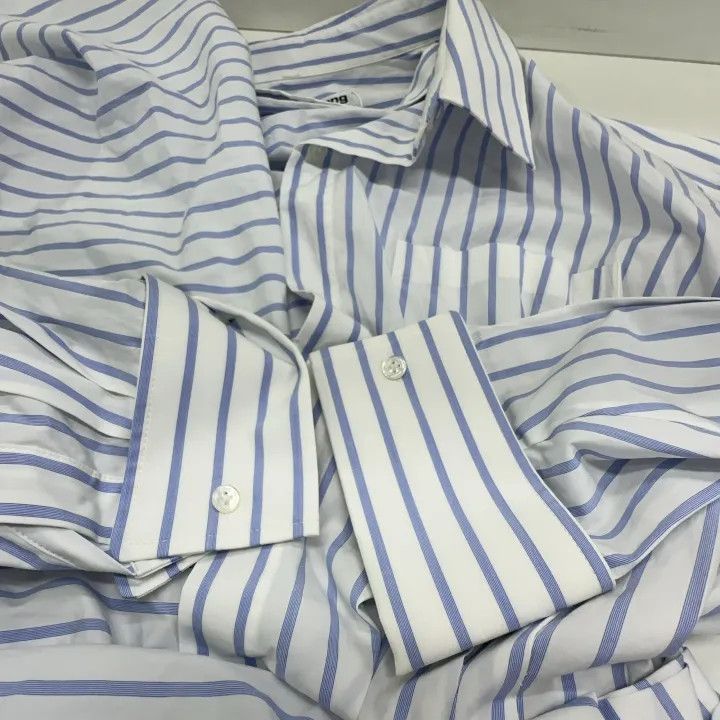Alexander Wang Alexander Wang Striped Long Sleeve Dress 0079 Size S / US 4 / IT 40 - 7 Thumbnail