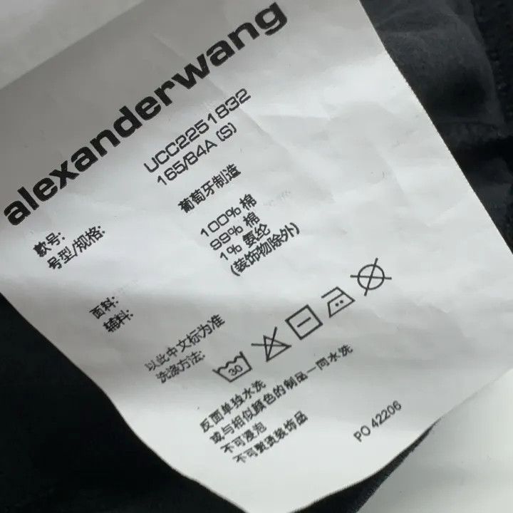 Alexander Wang Alexander Wang SS25 Graphic Crewneck T-Shirt 0079 Size S / US 4 / IT 40 - 6 Thumbnail