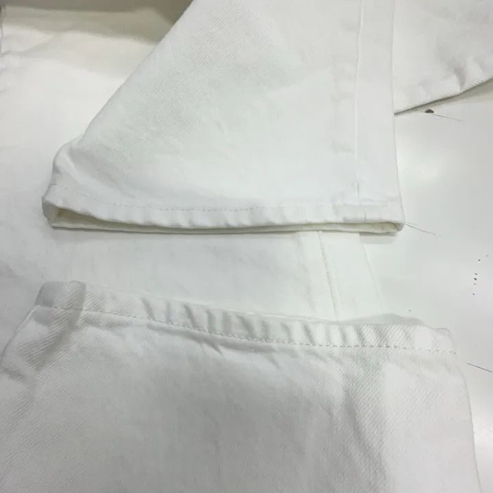 Alexander Wang Alexander Wang White Loose Straight Leg Jeans 0079 Size 25" / US 0 / IT 36 - 5 Thumbnail