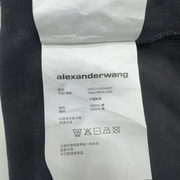 Alexander Wang Alexander Wang SS22 Logo Print T-Shirt 0079 Size XS / US 0-2 / IT 36-38 - 5 Thumbnail