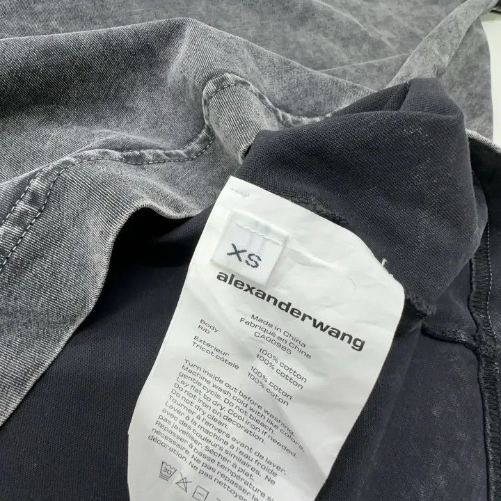Alexander Wang Alexander Wang SS22 Logo Print T-Shirt 0079 Size XS / US 0-2 / IT 36-38 - 6 Thumbnail
