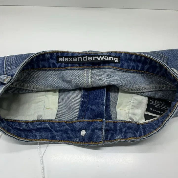 Alexander Wang Alexander Wang Casual Denim Shorts 0079 Size 25" / US 0 / IT 36 - 6 Thumbnail