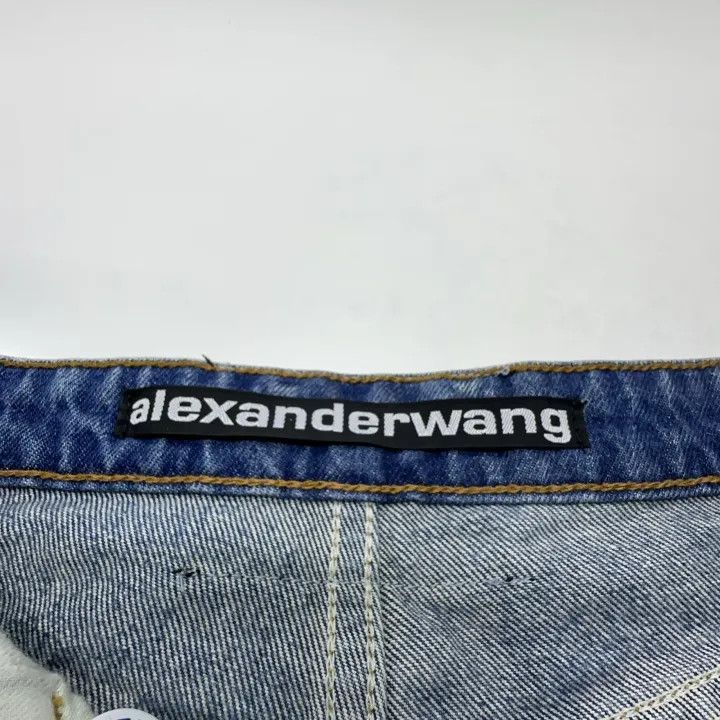 Alexander Wang Alexander Wang Casual Denim Shorts 0079 Size 25" / US 0 / IT 36 - 4 Thumbnail