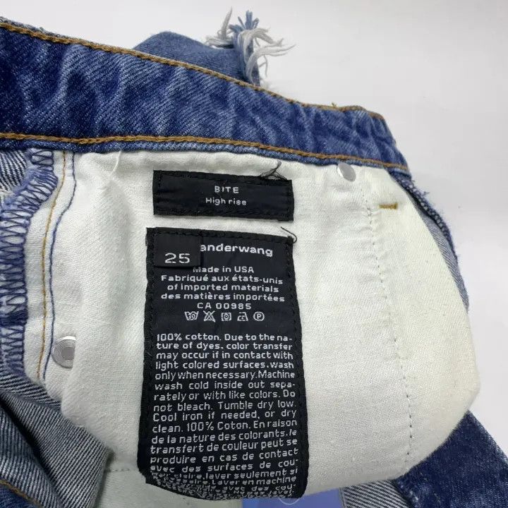 Alexander Wang Alexander Wang Casual Denim Shorts 0079 Size 25" / US 0 / IT 36 - 5 Thumbnail