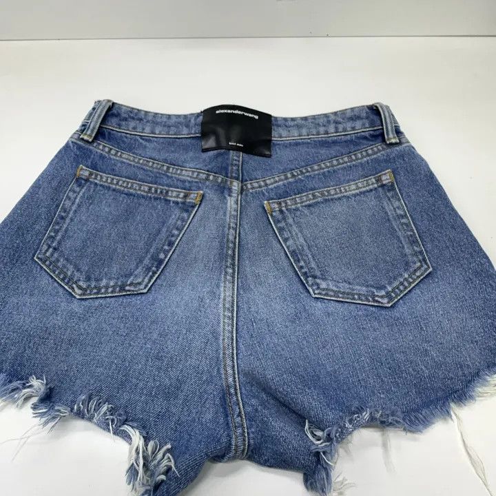 Alexander Wang Alexander Wang Casual Denim Shorts 0079 Size 25" / US 0 / IT 36 - 8 Thumbnail