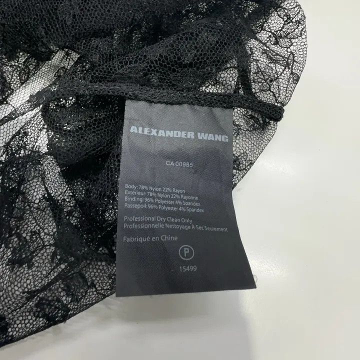 Alexander Wang Alexander Wang Casual Stylish Short Sleeve T-shirt 0079 Size XXS / US 00 / IT 34 - 5 Thumbnail