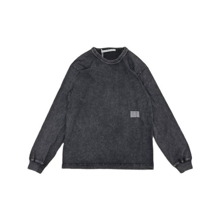 Alexander Wang Alexander Wang Logo Print Long Sleeve T-shirt 0079 Size M / US 6-8 / IT 42-44 - 2 Thumbnail