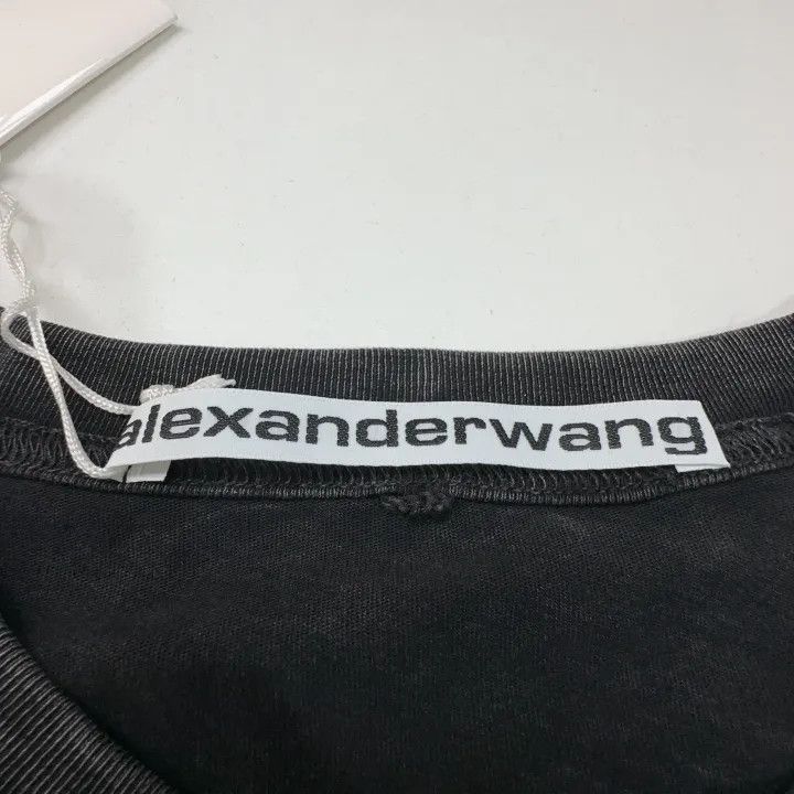 Alexander Wang Alexander Wang Logo Print Long Sleeve T-shirt 0079 Size M / US 6-8 / IT 42-44 - 4 Thumbnail