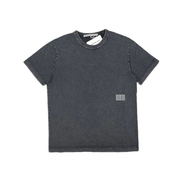 Alexander Wang Alexander Wang SS22 Black Acid-Wash T-Shirt 0079 Size L / US 10 / IT 46 - 2 Thumbnail
